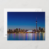 Toronto Skyline Briefkaart (Voorkant / Achterkant)