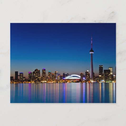 Toronto Skyline Briefkaart (Voorkant)