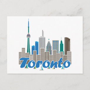 Toronto Skyline Briefkaart