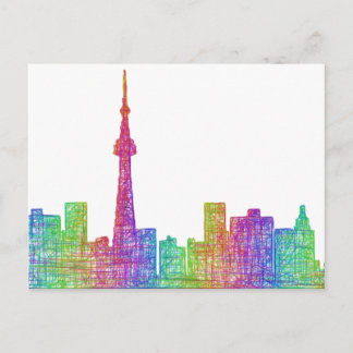 Toronto skyline briefkaart
