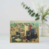 Toronto Skyline Briefkaart (Staand voorkant)