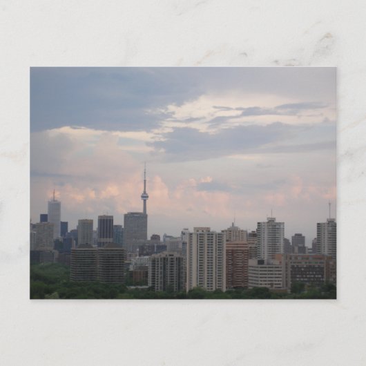 Toronto Skyline Briefkaart (Voorkant)
