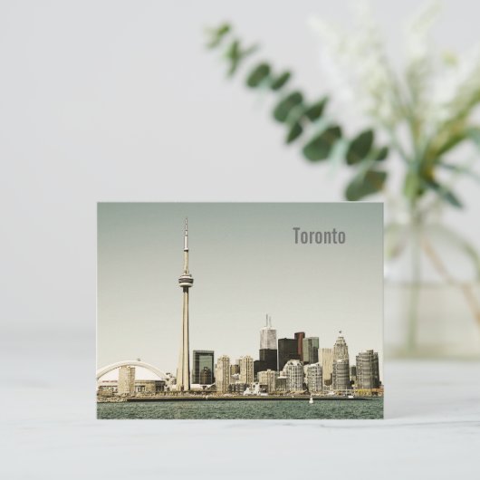 Toronto skyline briefkaart (Staand voorkant)