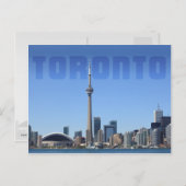 Toronto skyline briefkaart (Voorkant / Achterkant)