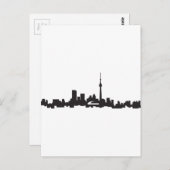 Toronto skyline briefkaart (Voorkant / Achterkant)
