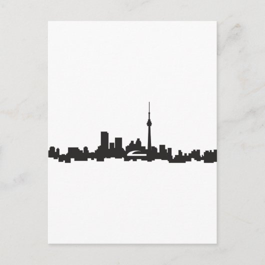 Toronto skyline briefkaart (Voorkant)