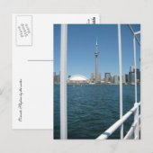 Toronto Skyline Briefkaart (Voorkant / Achterkant)