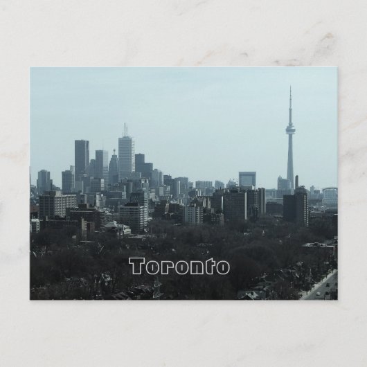 Toronto skyline briefkaart (Voorkant)