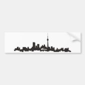 Toronto skyline bumpersticker (Voorkant)