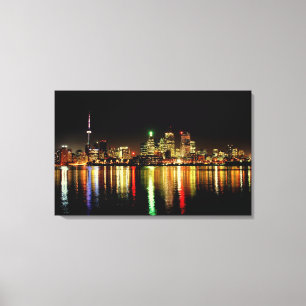 Toronto Skyline Canvas Afdruk