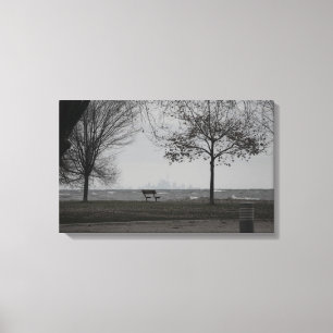 Toronto Skyline Canvas Afdruk