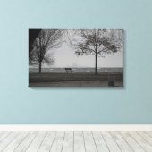 Toronto Skyline Canvas Afdruk (Insitu (Houten vloer))