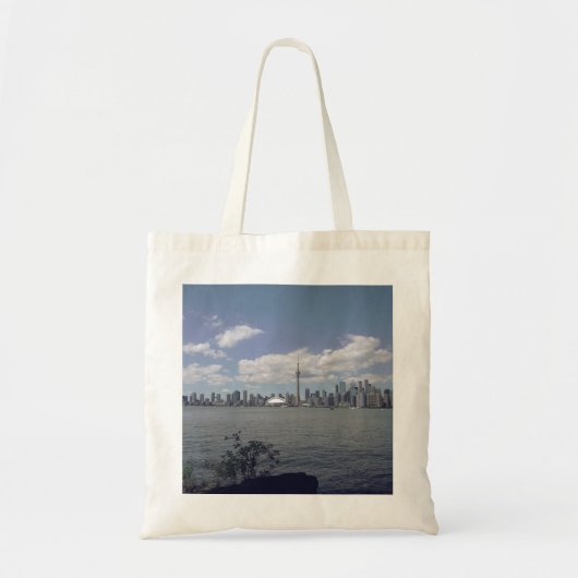 Toronto Skyline Canvas Canvas tas (Voorkant)