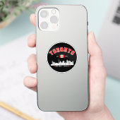 Toronto Skyline City Sticker (Telefoon)