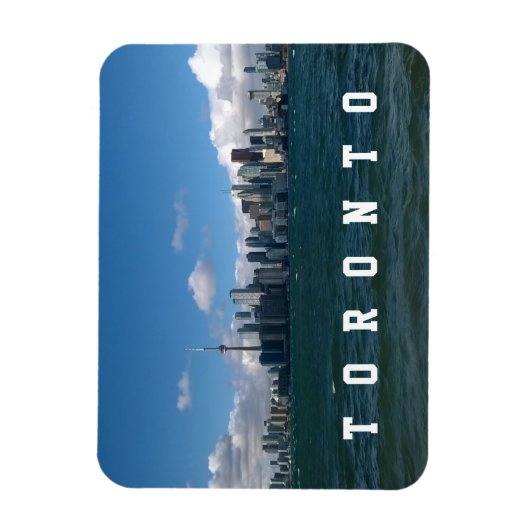 Toronto skyline fridge magnet magneet (Verticaal)