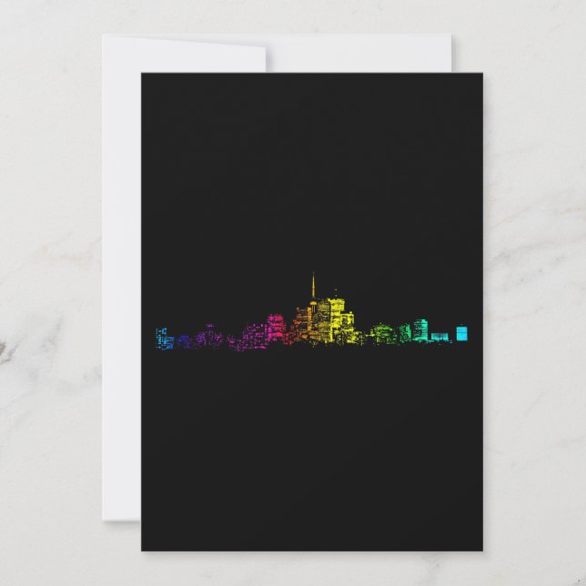 Toronto Skyline Gradient (Voorkant)