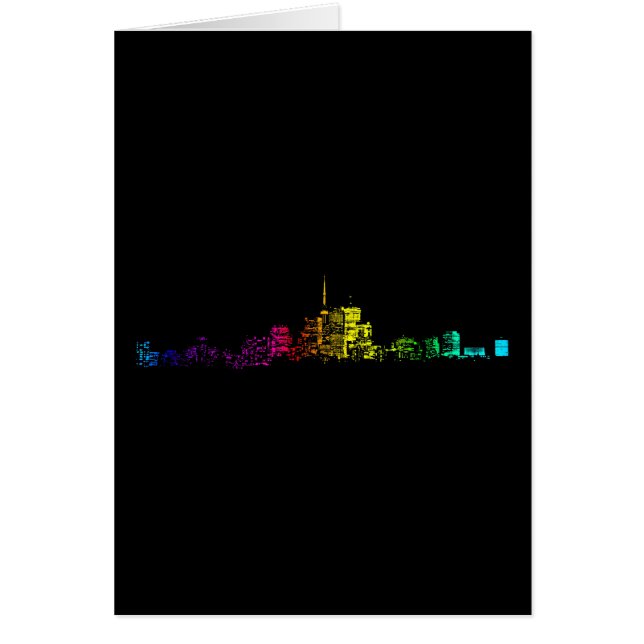 Toronto Skyline Gradient (Voorkant)