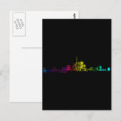 Toronto Skyline Gradient Briefkaart (Voorkant / Achterkant)