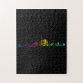 Toronto Skyline Gradient Legpuzzel (Verticaal)