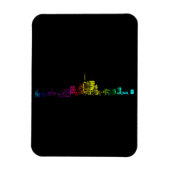 Toronto Skyline Gradient Magneet (Verticaal)