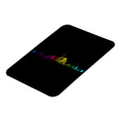 Toronto Skyline Gradient Magneet (Linkerzijde)