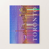 Toronto Skyline in Dusk Legpuzzel (Verticaal)