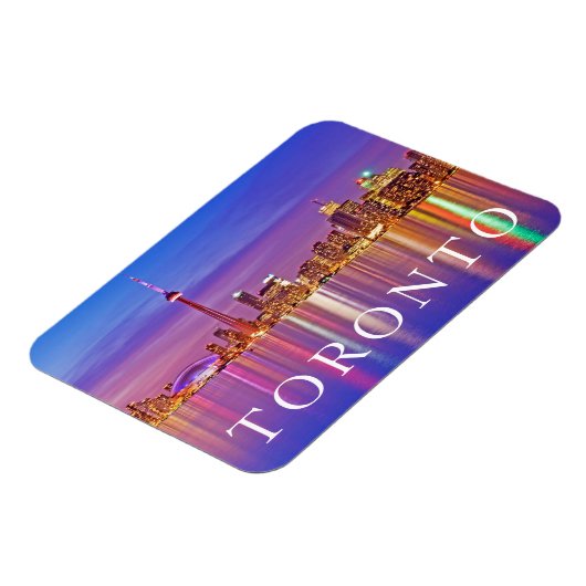 Toronto Skyline in Dusk Magneet (Linkerzijde)