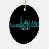 Toronto Skyline Keramisch Ornament (Rechts)