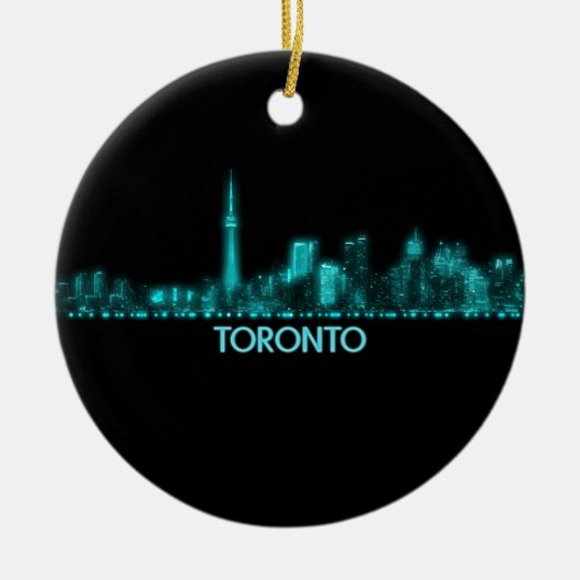 Toronto Skyline Keramisch Ornament (Voorkant)