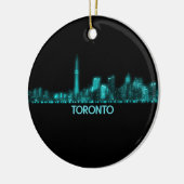 Toronto Skyline Keramisch Ornament (Links)
