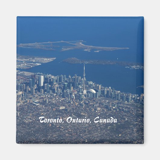 Toronto Skyline Koelkast Magnet (Voorkant)