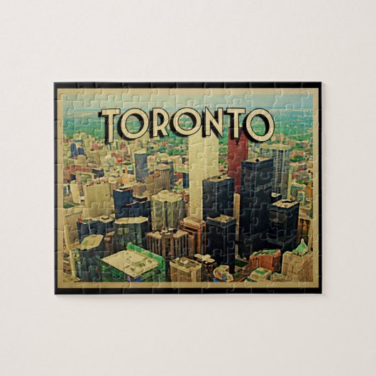 Toronto Skyline Legpuzzel (Horizontaal)
