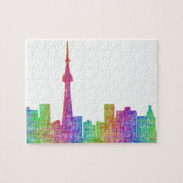 Toronto skyline legpuzzel