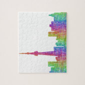 Toronto skyline legpuzzel (Verticaal)