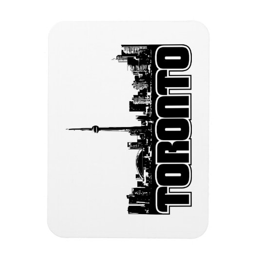 Toronto Skyline Magneet (Verticaal)