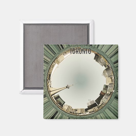 Toronto skyline magnet (Voorkant / Achterkant)