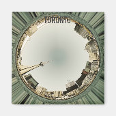Toronto skyline magnet (Voorkant)