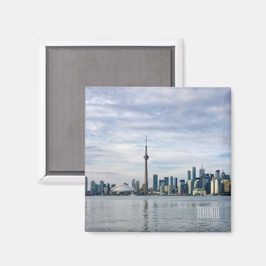Toronto Skyline Magnet (Voorkant / Achterkant)