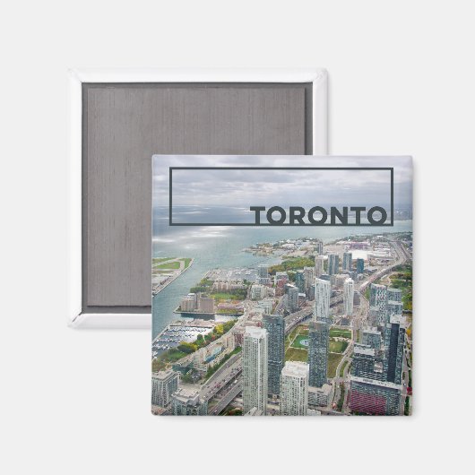 Toronto Skyline Magnet (Voorkant / Achterkant)