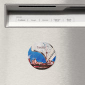 Toronto skyline met gemeenteraad bouwmagneet magneet (Insitu (Vaatwasser))