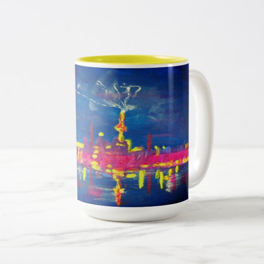 Toronto Skyline - Mok van 15 oz (Voorkant rechts)