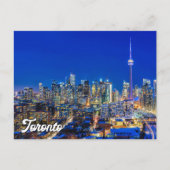 Toronto Skyline, Ontario, Canada Briefkaart (Voorkant)