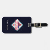 Toronto Skyline Ontario Retro Canada Vintage Bagagelabel (Voorkant horizontaal)