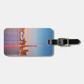 Toronto Skyline op Sunset Bagagelabel (Voorkant horizontaal)