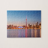 Toronto Skyline op Sunset Legpuzzel (Horizontaal)