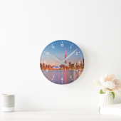 Toronto Skyline op Sunset Ronde Klok (Huis)