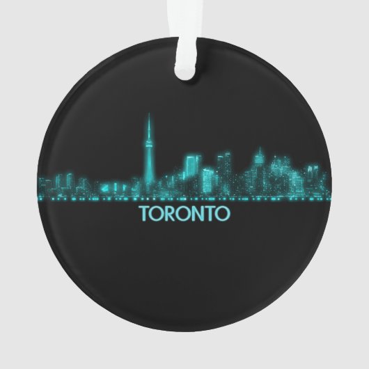 Toronto Skyline Ornament (achterkant)