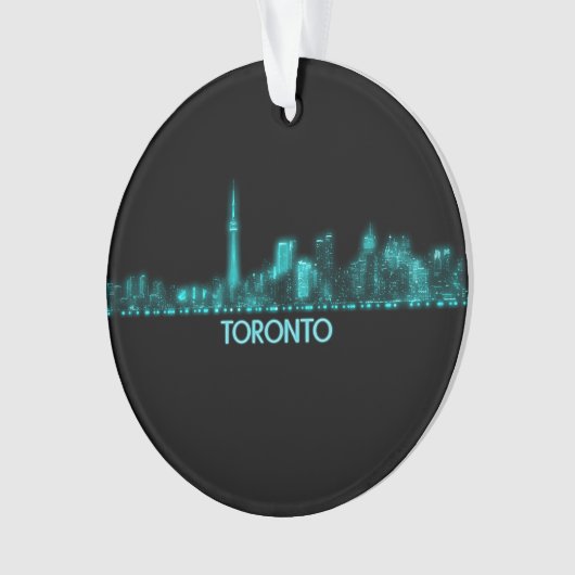 Toronto Skyline Ornament (voorkant)