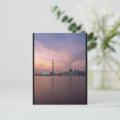 Toronto Skyline Portrait Briefkaart (Staand voorkant)