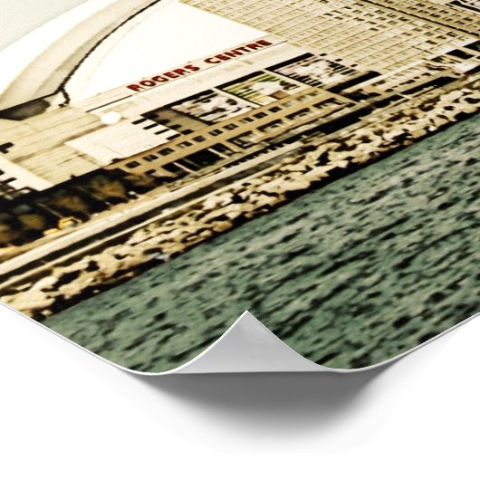 Toronto skyline poster (Hoek)